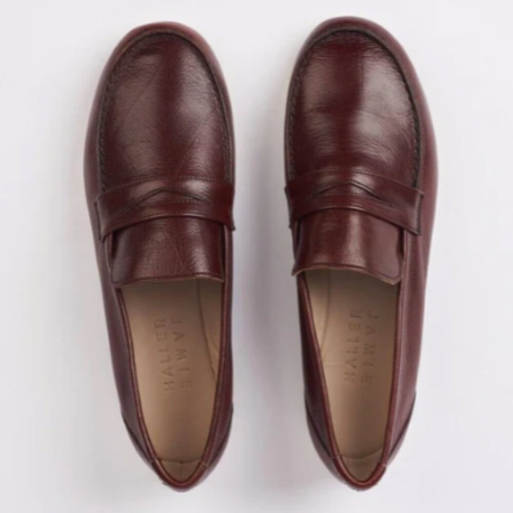 Jamie Haller The Penny Loafer, Oxblood 39